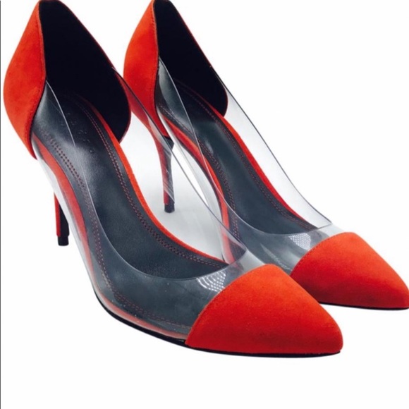 Sandro Shoes - Sandro shoes, red colour, perfect condition. Size 8